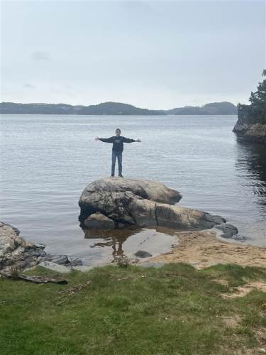 Veldig fint i Åsmundvika.